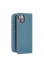 【ボナベンチュラ/BONAVENTURA】のiPhone14 ダイアリーケース シュリンクレザー ブルーシアン|ID: prp329100004950019 ipo3291000000037146371