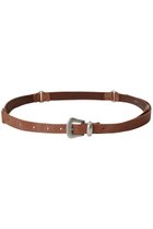 【ヨーク/YOKE】の【UNISEX】LEATHER NALLOW WESTERN ベルト ブラウン|ID: prp329100004950023 ipo3291000000037146394