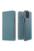 【ボナベンチュラ/BONAVENTURA】のiPhone12/12Pro ダイアリーケース シュリンクレザー ブルーシアン|ID: prp329100004950044 ipo3291000000037146549