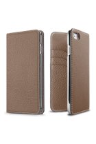 【ボナベンチュラ/BONAVENTURA】のiPhoneSE/8/7/6s/6 ダイアリーケース シュリンクレザー エトープ|ID: prp329100004950045 ipo3291000000037146556
