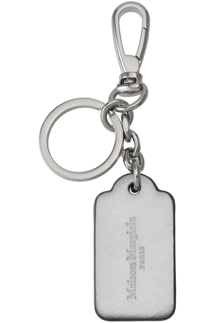 【メゾン マルジェラ/MAISON MARGIELA】の【UNISEX】タグキーリング スモール インテリア・キッズ・メンズ・レディースファッション・服の通販 founy(ファニー) https://founy.com/ ファッション Fashion レディースファッション Fashion for Women ユニセックス Unisex, Genderless おすすめ Recommended / Our Picks シンプル Simple, Minimal チャーム Charm, Pendant ポーチ Pouch, Small Case ラップ Wrap, Wrap Design |ID: prp329100004950054 ipo3291000000037146627