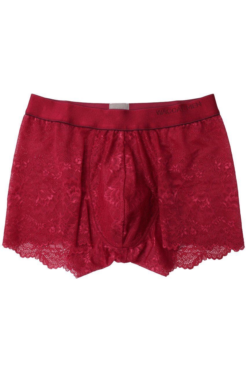 【ワコール/Wacoal / MEN】の【MEN】“美しさ“と“快適さ“を追求した「レースボクサー™」 インテリア・キッズ・メンズ・レディースファッション・服の通販 founy(ファニー) 　ファッション　Fashion　メンズファッション　Fashion for Men　アンダー　Underwear Essentials　ショーツ　Shorts, Short Pants　トレンド　Trend, Trending Now　パープル　Purple, Violet　フロント　Front, Front Design　ベーシック　Basic, Essential　レース　Lace, Lace Fabric　エンジ(Lサイズ)|ID: prp329100004950077 ipo3291000000037146782