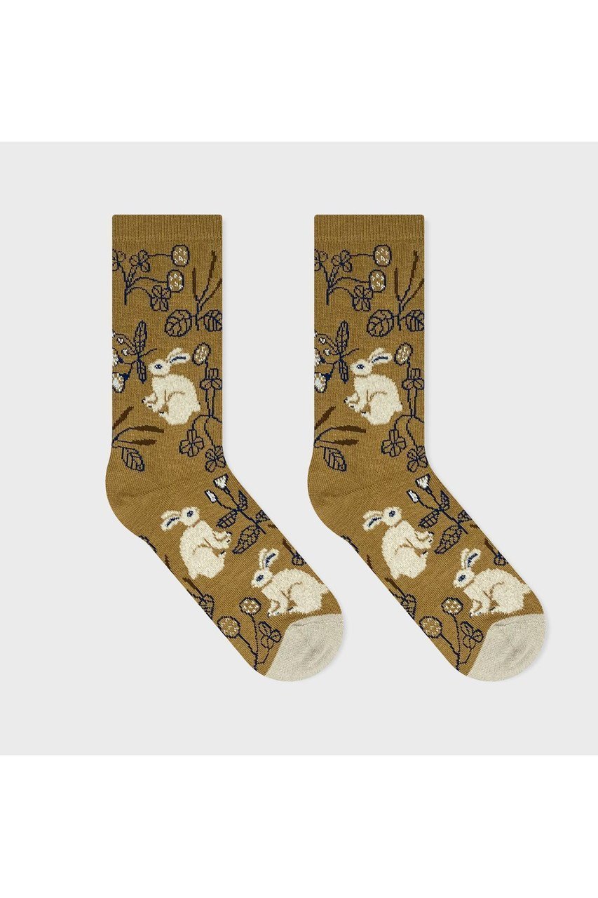 【ビーピービーピー/bpbp】の【UNISEX】【松尾ミユキ】ソックス インテリア・キッズ・メンズ・レディースファッション・服の通販 founy(ファニー) 　ファッション　Fashion　レディースファッション　Fashion for Women　ソックス&靴下　Socks & Hosiery　レッグウェア・ストッキング　Legwear & Hosiery　抗菌　Antibacterial, Bacteria-Resistant　ソックス　Socks, Hosiery　ユニセックス　Unisex, Genderless　ギフト プレゼント　Gift / Present　ウサギ|ID: prp329100004950097 ipo3291000000037146920