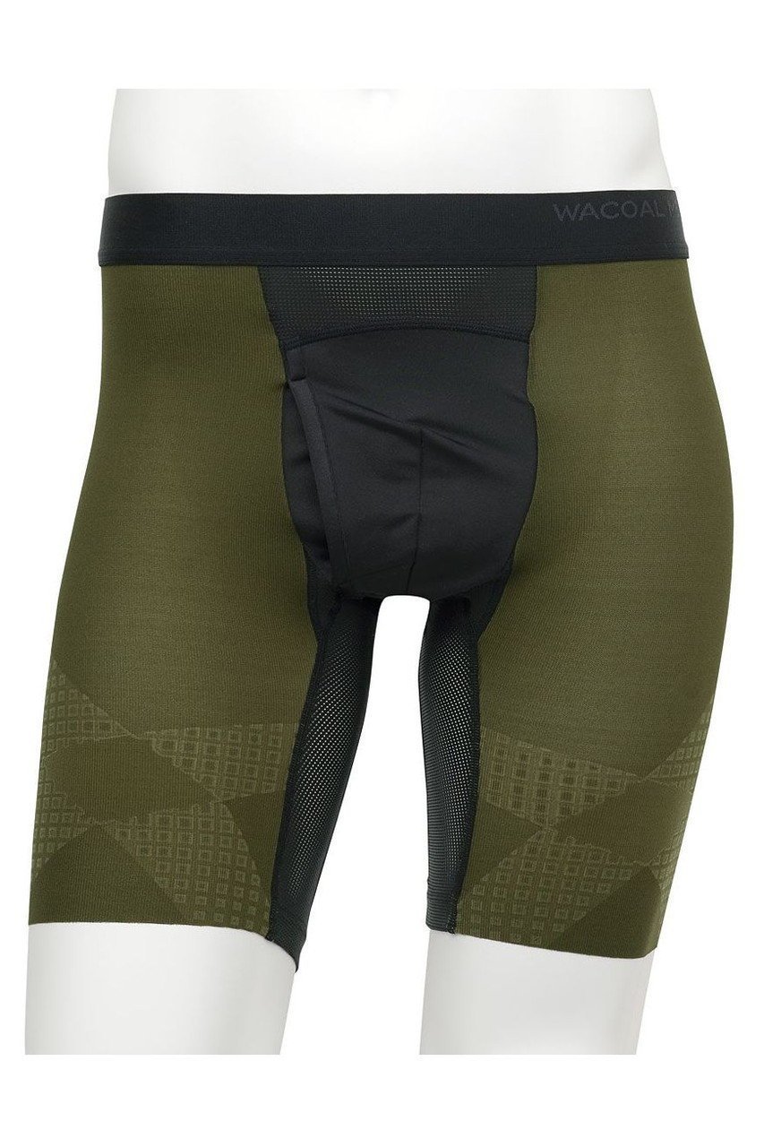 【ワコール/Wacoal / MEN】の【MEN】はいて歩いて、カロリー消費アップをめざそう。【クロスウォーカー】 インテリア・キッズ・メンズ・レディースファッション・服の通販 founy(ファニー) 　ファッション　Fashion　メンズファッション　Fashion for Men　アンダー　Underwear Essentials　カッティング　Cutting Detail　ショーツ　Shorts, Short Pants　センター　Center, Center Line　フロント　Front, Front Design　ロング　Long, Long-Length　オリーブ(Mサイズ)|ID: prp329100004950133 ipo3291000000037147197