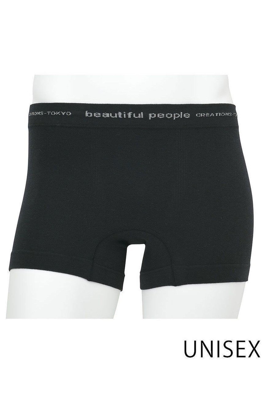 【ワコール/Wacoal / MEN】の【UNISEX】【beautiful people コラボ】S-LLまでワンサイズのPANTS HOLIC インテリア・キッズ・メンズ・レディースファッション・服の通販 founy(ファニー) 　ファッション　Fashion　レディースファッション　Fashion for Women　パンツ　Pants & Trousers　アンダー　Underwear Essentials　オーガニック　Organic Cotton　コラボ　Collaboration, Collab　ショーツ　Shorts, Short Pants　フィット　Fit, Slim Fit　ユニセックス　Unisex, Genderless　おすすめ　Recommended / Our Picks　ブラック|ID: prp329100004950134 ipo3291000000037147208