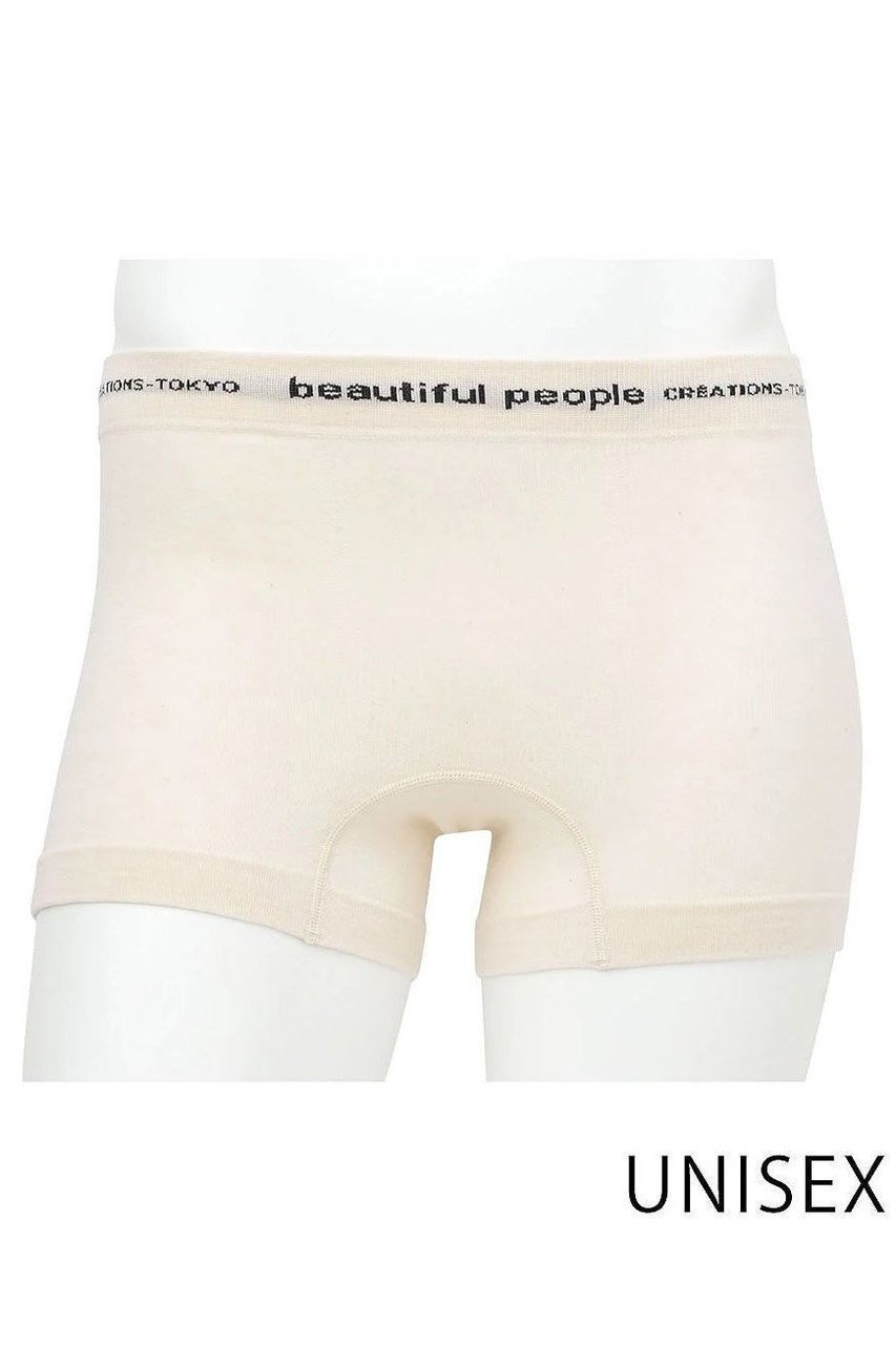 【ワコール/Wacoal / MEN】の【UNISEX】【beautiful people コラボ】S-LLまでワンサイズのPANTS HOLIC インテリア・キッズ・メンズ・レディースファッション・服の通販 founy(ファニー) 　ファッション　Fashion　レディースファッション　Fashion for Women　パンツ　Pants & Trousers　アンダー　Underwear Essentials　オーガニック　Organic Cotton　コラボ　Collaboration, Collab　ショーツ　Shorts, Short Pants　フィット　Fit, Slim Fit　ユニセックス　Unisex, Genderless　おすすめ　Recommended / Our Picks　アイボリー|ID: prp329100004950134 ipo3291000000037147211