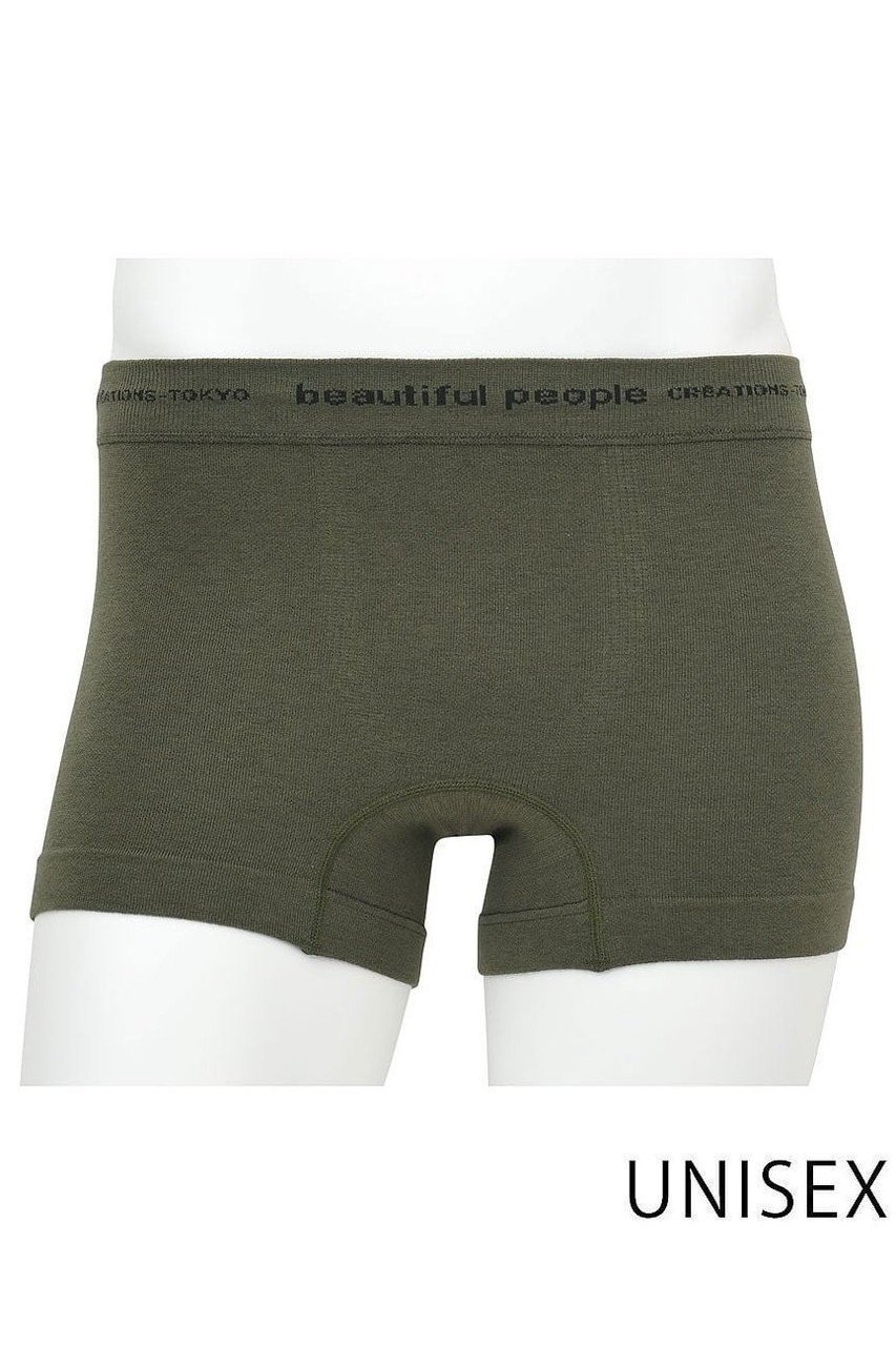 【ワコール/Wacoal / MEN】の【UNISEX】【beautiful people コラボ】S-LLまでワンサイズのPANTS HOLIC インテリア・キッズ・メンズ・レディースファッション・服の通販 founy(ファニー) 　ファッション　Fashion　レディースファッション　Fashion for Women　パンツ　Pants & Trousers　アンダー　Underwear Essentials　オーガニック　Organic Cotton　コラボ　Collaboration, Collab　ショーツ　Shorts, Short Pants　フィット　Fit, Slim Fit　ユニセックス　Unisex, Genderless　おすすめ　Recommended / Our Picks　カーキ|ID: prp329100004950134 ipo3291000000037147213