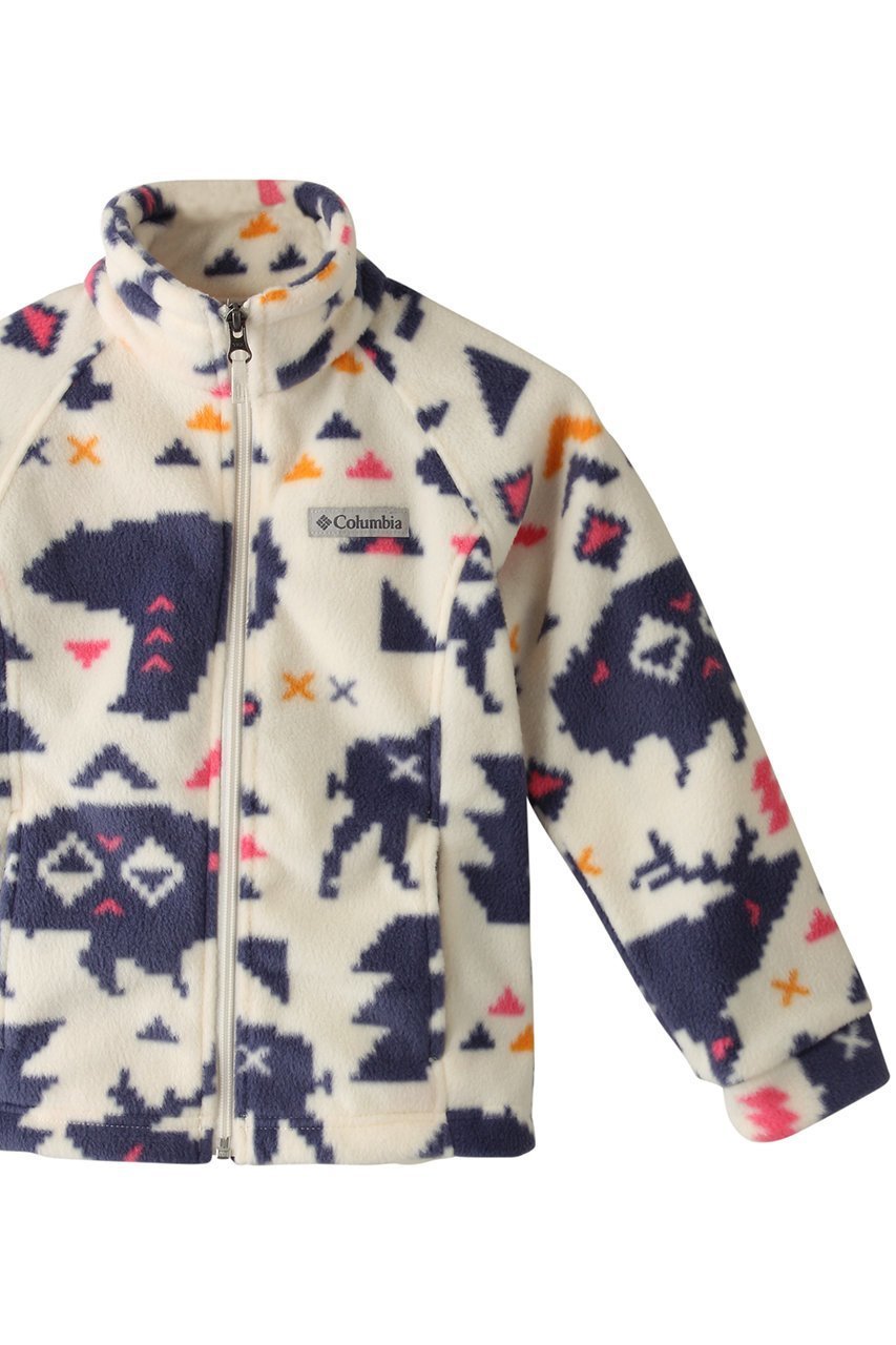 【コロンビア/Columbia / KIDS】の【KIDS】ベントンスプリングス II プリンテッドフリース 人気、トレンドファッション・服の通販 founy(ファニー) 　ファッション　Fashion　キッズファッション　Fashion for Kids　アウター　Coat Outerwear /Kids　アウトドア　Outdoor Clothing　カラフル　Colorful Design　ジャケット　Jacket, Outerwear　スポーツ　Sports, Activewear　ハンカチ　Handkerchief, Hanky　ポケット　Pocket, Pocket Detail　other-3|ID: prp329100004950335 ipo3291000000037148705