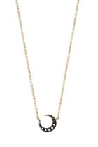 【プラス ヴァンドーム/Plus Vendome】のMOON so black MICROTATTOO K10 ブラックダイヤモンド ネックレス ゴールド|ID: prp329100004950529 ipo3291000000037150456