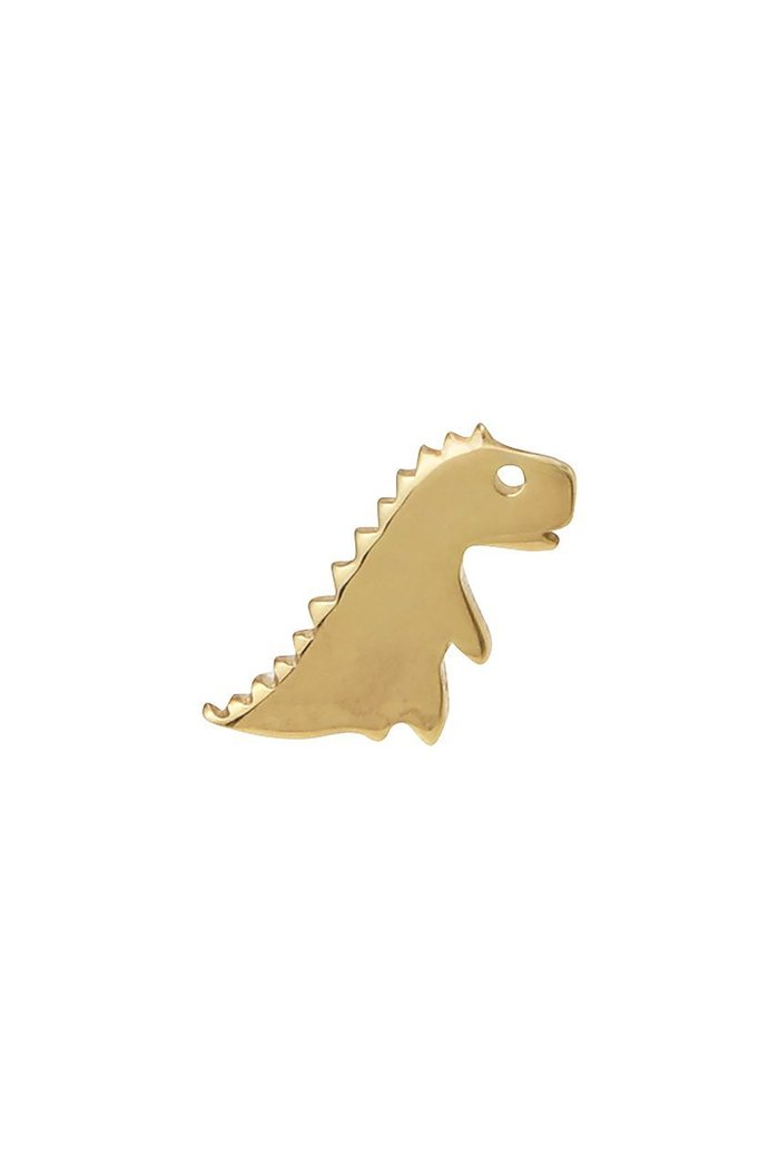 【アリータ/ALIITA】のMINI BOLD DINO ピアス(片耳用) インテリア・キッズ・メンズ・レディースファッション・服の通販 founy(ファウニー) https://founy.com/ ファッション Fashion レディースファッション Fashion for Women ジュエリー Jewelry ファッションリング Fashion Rings イヤリング・フープ・ドロップタイプ Hoop, Drop & Clip Earrings イエロー Yellow イヤリング Earrings モチーフ Motif, Design Theme リュクス Luxury, Elegant, High-End, Chic 片耳 One-Ear, Single Earring |ID: prp329100004950707 ipo3291000000037151670