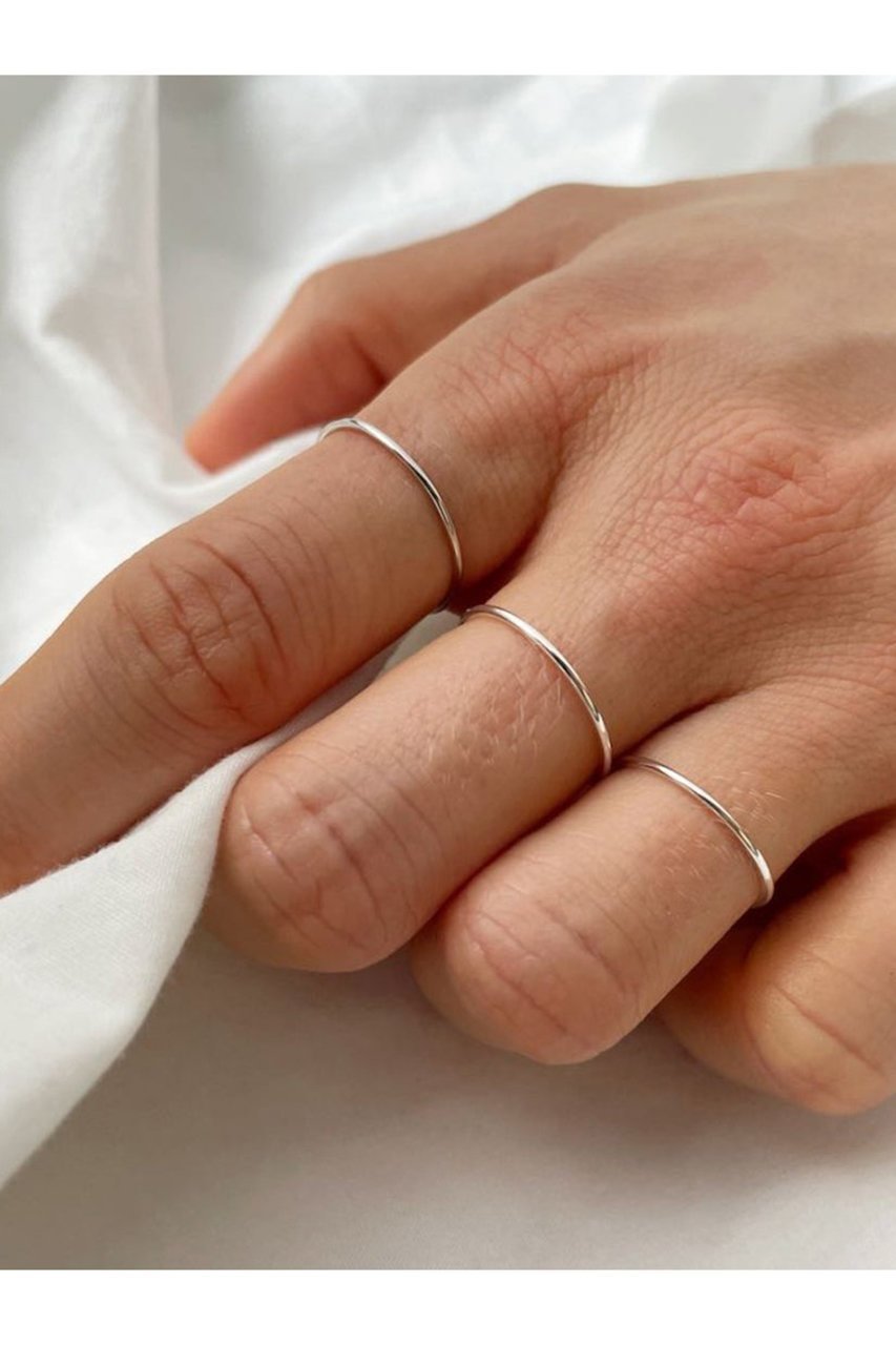 【アッシュ ペー フランス/H.P.FRANCE】の【ALT】1.0 シルバーリング 人気、トレンドファッション・服の通販 founy(ファニー) 　ファッション　Fashion　レディースファッション　Fashion for Women　ジュエリー　Jewelry　シルバーリング　Silver Rings　ファッションリング　Fashion Rings　アクセサリー　Fashion Accessories　シルバー　Silver, Metallic Silver　シンプル　Simple, Minimal　ジュエリー　Jewelry, Accessories　チェーン　Chain, Chain Strap　ネックレス　Necklace, Pendant Necklace　フランス　France, French　other-2|ID: prp329100004950752 ipo3291000000037151960