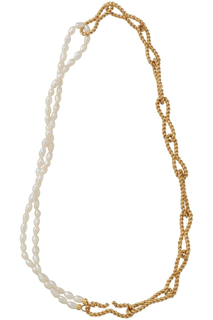 【アデル ビジュー/ADER bijoux】のTORSION pearl multi ネックレス インテリア・キッズ・メンズ・レディースファッション・服の通販 founy(ファニー) https://founy.com/ ファッション Fashion レディースファッション Fashion for Women ジュエリー Jewelry ネックレス Necklaces & Pendants ショート Short, Short Length シンプル Simple, Minimal チェーン Chain, Chain Strap ネックレス Necklace, Pendant Necklace パール Pearl, Pearl Accent モチーフ Motif, Design Theme エレガント 上品 Elegant |ID: prp329100004950768 ipo3291000000037152048