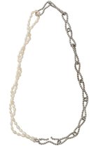 【アデル ビジュー/ADER bijoux】のTORSION pearl multi ネックレス シルバー|ID: prp329100004950768 ipo3291000000037152050