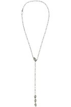 【アデル ビジュー/ADER bijoux】のLIGNE DE FUITE 2way ラリエット 人気、トレンドファッション・服の通販 founy(ファニー) ファッション Fashion レディースファッション Fashion for Women ジュエリー Jewelry ネックレス Necklaces & Pendants ガラス Glass, Glassware コレクション Collection, Seasonal Line ショート Short, Short Length ネックレス Necklace, Pendant Necklace ブレスレット Bracelet, Wristband thumbnail シルバー|ID: prp329100004950776 ipo3291000000037152115