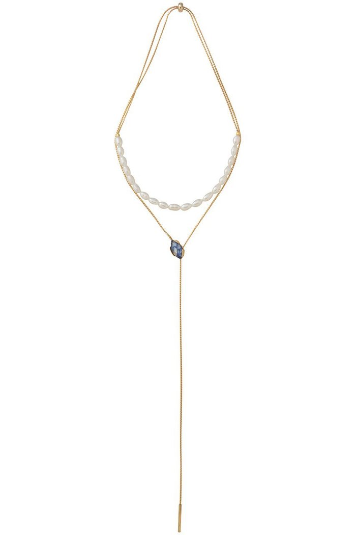 【アデル ビジュー/ADER bijoux】のLIGNE DE FUITE pearl ラリエット インテリア・キッズ・メンズ・レディースファッション・服の通販 founy(ファニー) https://founy.com/ ファッション Fashion レディースファッション Fashion for Women ジュエリー Jewelry ネックレス Necklaces & Pendants ガラス Glass, Glassware コレクション Collection, Seasonal Line シンプル Simple, Minimal チェーン Chain, Chain Strap ネックレス Necklace, Pendant Necklace パール Pearl, Pearl Accent モチーフ Motif, Design Theme |ID: prp329100004950777 ipo3291000000037152123