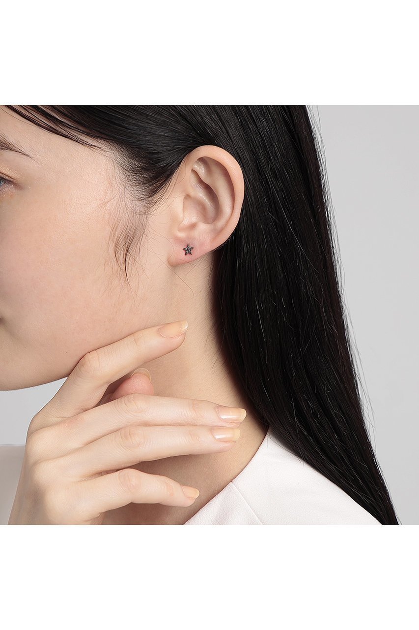 【プラス ヴァンドーム/Plus Vendome】のLUCKY STAR so black MICROTATTOO K10 ブラックダイヤモンド ピアス 人気、トレンドファッション・服の通販 founy(ファニー) 　ファッション　Fashion　レディースファッション　Fashion for Women　ジュエリー　Jewelry　ファッションリング　Fashion Rings　イヤリング・フープ・ドロップタイプ　Hoop, Drop & Clip Earrings　おすすめ　Recommended / Our Picks　イエロー　Yellow　イヤリング　Earrings　コレクション　Collection, Seasonal Line　ダイヤモンド　Diamond, Brilliant Cut　other-2|ID: prp329100004950797 ipo3291000000037152253