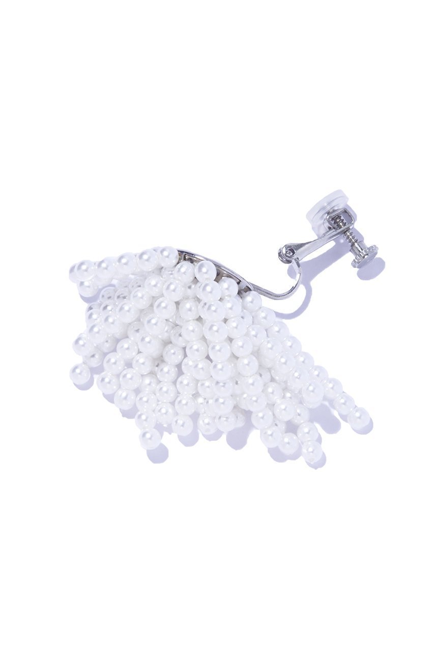 【イリスフォーセブン/IRIS 47】のmare pearl イヤリング 人気、トレンドファッション・服の通販 founy(ファニー) 　ファッション　Fashion　レディースファッション　Fashion for Women　ジュエリー　Jewelry　ファッションリング　Fashion Rings　イヤリング・フープ・ドロップタイプ　Hoop, Drop & Clip Earrings　イヤリング　Earrings　サテン　Satin, Glossy Fabric　バランス　Balance, Style Balance　パール　Pearl, Pearl Accent　リップ　Lip, Lip Motif　エレガント 上品　Elegant　other-4|ID: prp329100004950893 ipo3291000000037152879