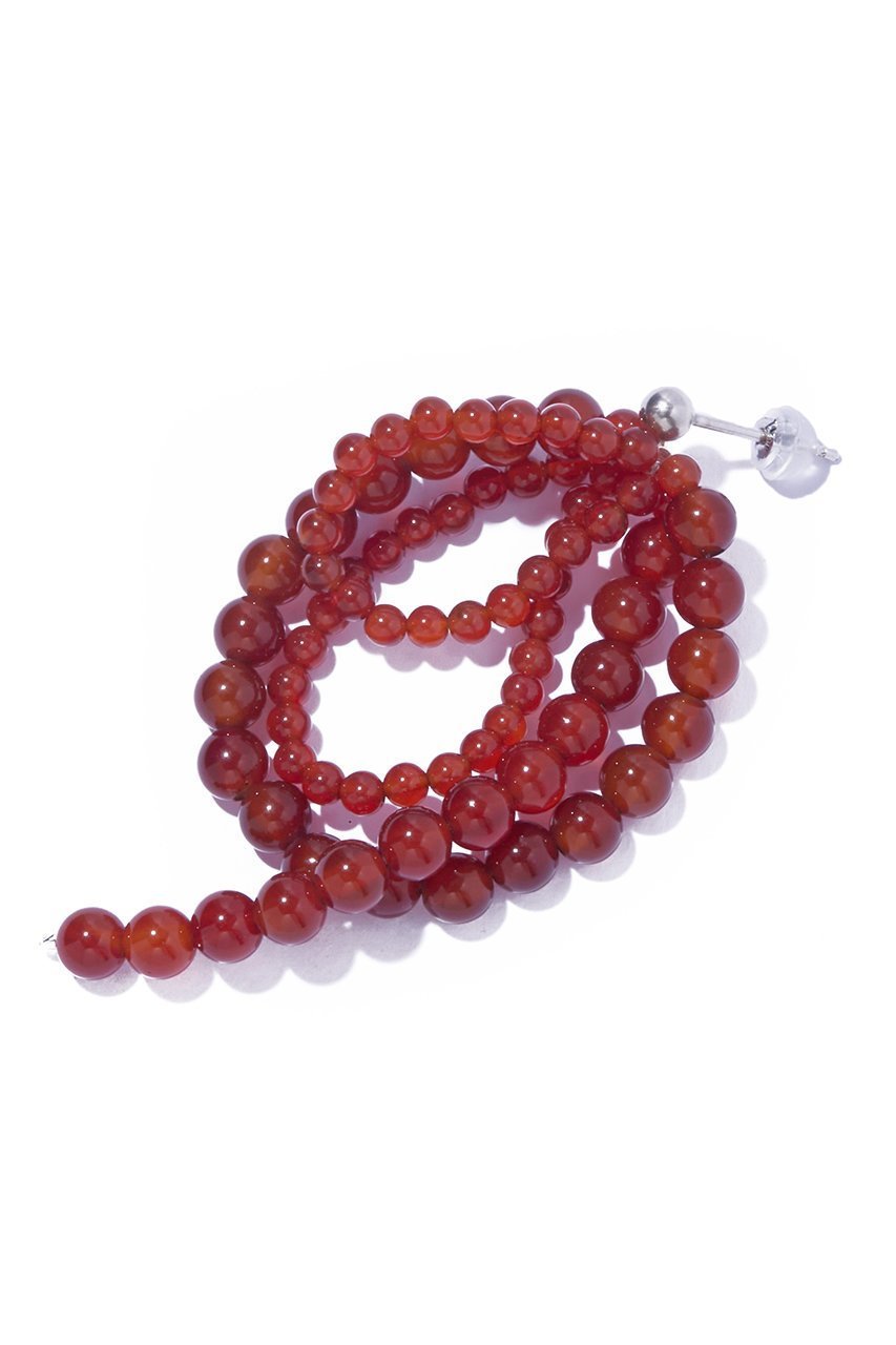 【イリスフォーセブン/IRIS 47】のfabiana red agate ピアス 人気、トレンドファッション・服の通販 founy(ファニー) 　ファッション　Fashion　レディースファッション　Fashion for Women　ジュエリー　Jewelry　ファッションリング　Fashion Rings　イヤリング・フープ・ドロップタイプ　Hoop, Drop & Clip Earrings　イヤリング　Earrings　シルバー　Silver, Metallic Silver　フープ　Hoop, Hoop Earrings　other-3|ID: prp329100004950897 ipo3291000000037152897