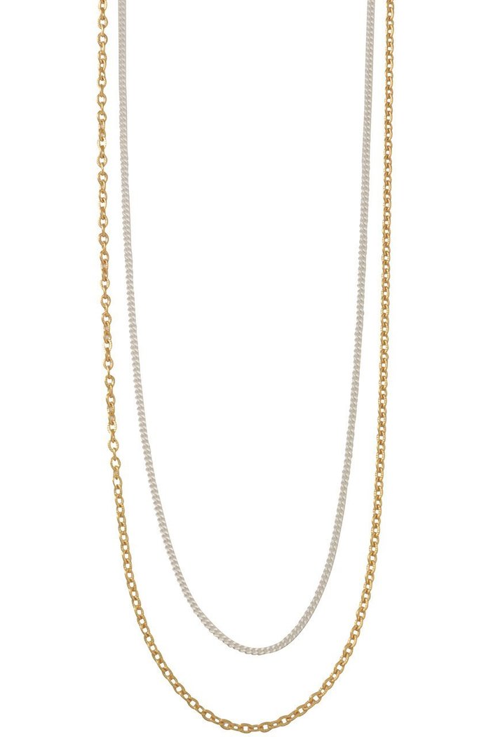 【マルティニーク/martinique】の【Rieux】Double Thiner ネックレス インテリア・キッズ・メンズ・レディースファッション・服の通販 founy(ファウニー) https://founy.com/ ファッション Fashion レディースファッション Fashion for Women ジュエリー Jewelry ネックレス Necklaces & Pendants コンビ Combo, Combination Style シルバー Silver, Metallic Silver シンプル Simple, Minimal チェーン Chain, Chain Strap ネックレス Necklace, Pendant Necklace ロング Long, Long-Length |ID: prp329100004950908 ipo3291000000037152952