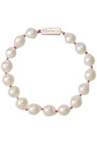 【カドー/CADEAUX】のシルク糸 パールブレスレット ピンク|ID: prp329100004950926 ipo3291000000037153079