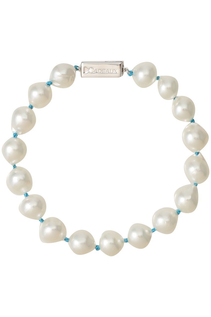 【カドー/CADEAUX】のシルク糸 パールブレスレット インテリア・キッズ・メンズ・レディースファッション・服の通販 founy(ファニー) 　ファッション　Fashion　レディースファッション　Fashion for Women　ジュエリー　Jewelry　チェーン＆カフブレスレット　Cuff & Chain Bracelets　バングル・カフブレスレット　Bangles & Cuff Bracelets　シルク　Silk, 100% Silk　シルバー　Silver, Metallic Silver　バロック　Baroque, Baroque Design　パール　Pearl, Pearl Accent　ブレスレット　Bracelet, Wristband　モダン　Modern, Contemporary　ラグジュアリー　Luxury, Elegant　ブルー|ID: prp329100004950926 ipo3291000000037153080