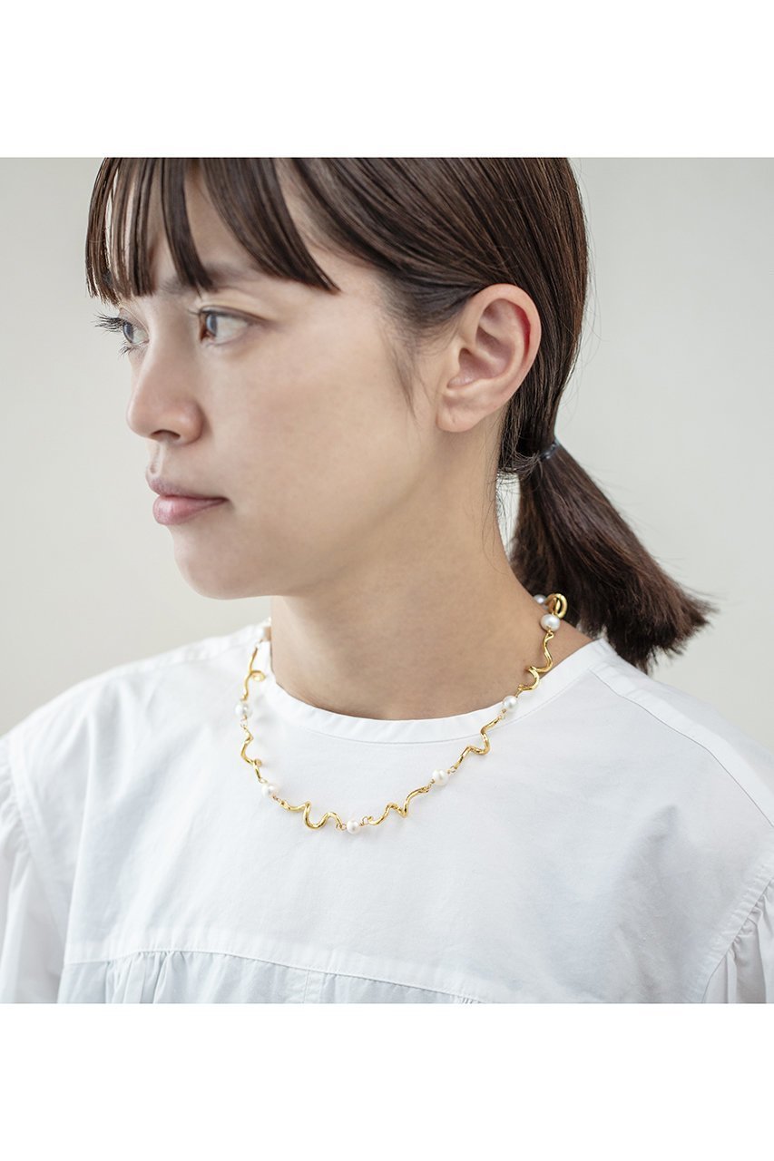 【セシル エ ジャンヌ/CECILE ET JEANNE】のアラベスクネックレス 人気、トレンドファッション・服の通販 founy(ファニー) 　ファッション　Fashion　レディースファッション　Fashion for Women　ジュエリー　Jewelry　ネックレス　Necklaces & Pendants　ネックレス　Necklace, Pendant Necklace　パール　Pearl, Pearl Accent　リュクス　Luxury, Elegant, High-End, Chic　エレガント 上品　Elegant　other-2|ID: prp329100004950985 ipo3291000000037153411