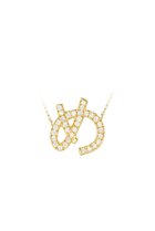 【ビジュードエム/Bijou de M】の【受注生産】ひらがなネックレス(ダイヤモンド) め|ID: prp329100004950991 ipo3291000000037153463