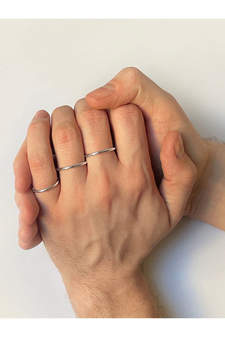 【アッシュ ペー フランス/H.P.FRANCE】の【ALT】2.0 シルバーリング 人気、トレンドファッション・服の通販 founy(ファニー) 　ファッション　Fashion　レディースファッション　Fashion for Women　ジュエリー　Jewelry　シルバーリング　Silver Rings　ファッションリング　Fashion Rings　シルバー　Silver, Metallic Silver　シンプル　Simple, Minimal　ジュエリー　Jewelry, Accessories　ネックレス　Necklace, Pendant Necklace　フランス　France, French　other-6|ID: prp329100004950993 ipo3291000000037153484