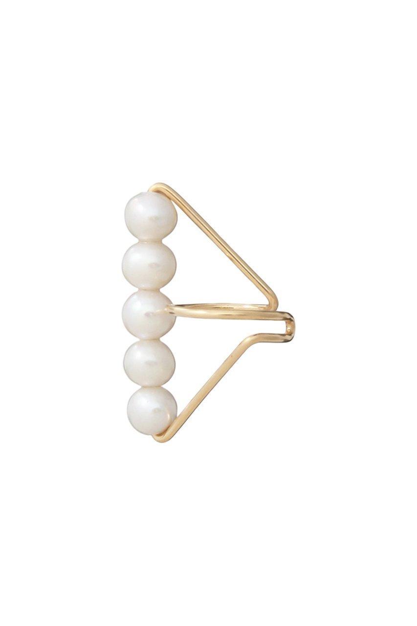 【ナチュラリジュエリ/NATURALI JEWELRY】のクインテットパールイヤーカフ(片耳用) 人気、トレンドファッション・服の通販 founy(ファニー) 　ファッション　Fashion　レディースファッション　Fashion for Women　ジュエリー　Jewelry　ファッションリング　Fashion Rings　イヤリング・フープ・ドロップタイプ　Hoop, Drop & Clip Earrings　イヤリング　Earrings　イヤーカフ　Ear Cuffs　スタイリッシュ　Stylish, Fashionable　ストレート　Straight, Straight Cut　パーティ　Party, Party Style　パール　Pearl, Pearl Accent　片耳　One-Ear, Single Earring　 other-1|ID: prp329100004951036 ipo3291000000037153759