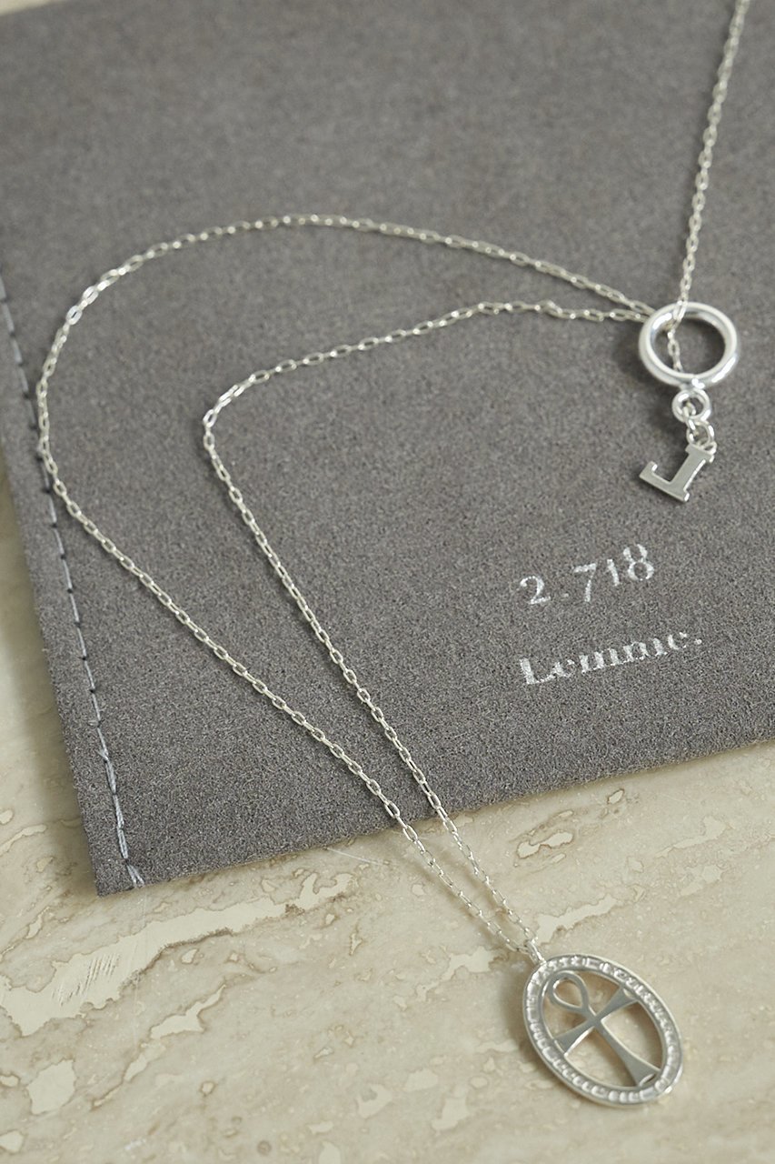 【ガリャルダガランテ/GALLARDAGALANTE】の【Lemme.×2.718】アンクネックレス 人気、トレンドファッション・服の通販 founy(ファニー) 　ファッション　Fashion　レディースファッション　Fashion for Women　ジュエリー　Jewelry　ネックレス　Necklaces & Pendants　おすすめ　Recommended / Our Picks　ガラス　Glass, Glassware　シューズ　Shoes, Footwear　ショート　Short, Short Length　シルバー　Silver, Metallic Silver　ジュエリー　Jewelry, Accessories　チョーカー　Tulle, Mesh Fabric　ネックレス　Necklace, Pendant Necklace　冬　Winter / This Winter　夏　Summer　other-2|ID: prp329100004951040 ipo3291000000037153792