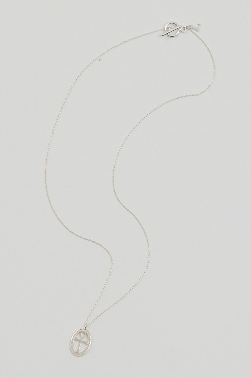 【ガリャルダガランテ/GALLARDAGALANTE】の【Lemme.×2.718】アンクネックレス 人気、トレンドファッション・服の通販 founy(ファニー) 　ファッション　Fashion　レディースファッション　Fashion for Women　ジュエリー　Jewelry　ネックレス　Necklaces & Pendants　おすすめ　Recommended / Our Picks　ガラス　Glass, Glassware　シューズ　Shoes, Footwear　ショート　Short, Short Length　シルバー　Silver, Metallic Silver　ジュエリー　Jewelry, Accessories　チョーカー　Tulle, Mesh Fabric　ネックレス　Necklace, Pendant Necklace　冬　Winter / This Winter　夏　Summer　other-4|ID: prp329100004951040 ipo3291000000037153794