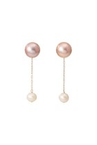 【ナチュラリジュエリ/NATURALI JEWELRY】のパールフロートピアス ピンク|ID: prp329100004951095 ipo3291000000037335624