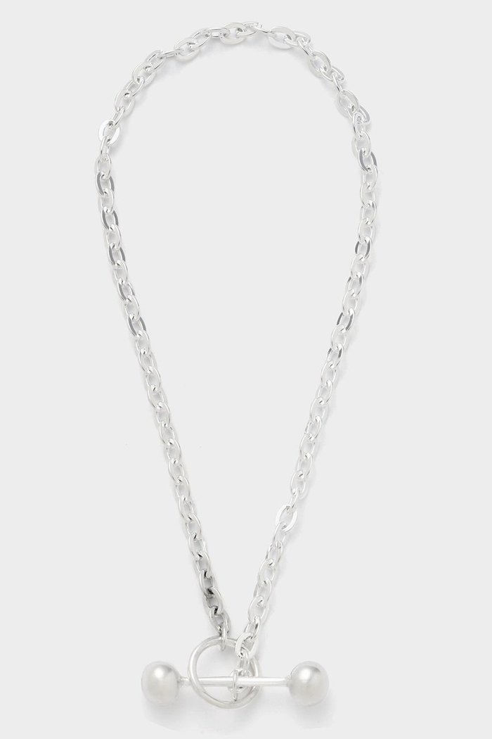 【ル フィル/LE PHIL】のBARBELLE NECKLACE CHOKER インテリア・キッズ・メンズ・レディースファッション・服の通販 founy(ファウニー) https://founy.com/ ファッション Fashion レディースファッション Fashion for Women ジュエリー Jewelry ネックレス Necklaces & Pendants シルバー Silver, Metallic Silver ジュエリー Jewelry, Accessories トレンド Trend, Trending Now ネックレス Necklace, Pendant Necklace ハンド Hand, Handmade |ID: prp329100004951111 ipo3291000000037154302
