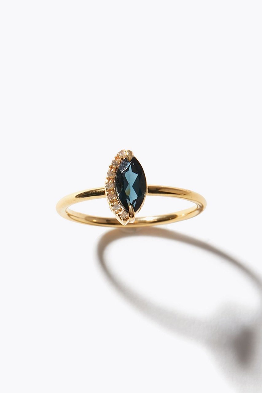 【アルティーダ ウード/ARTIDA OUD】のelafonisi マーキス ロンドンブルートパーズ パヴェダイヤモンド リング 人気、トレンドファッション・服の通販 founy(ファニー) 　ファッション　Fashion　レディースファッション　Fashion for Women　ジュエリー　Jewelry　ダイヤモンド　Diamond, Brilliant Cut　ロンドン　London Style, British Inspired　 other-1|ID: prp329100004951121 ipo3291000000037154360