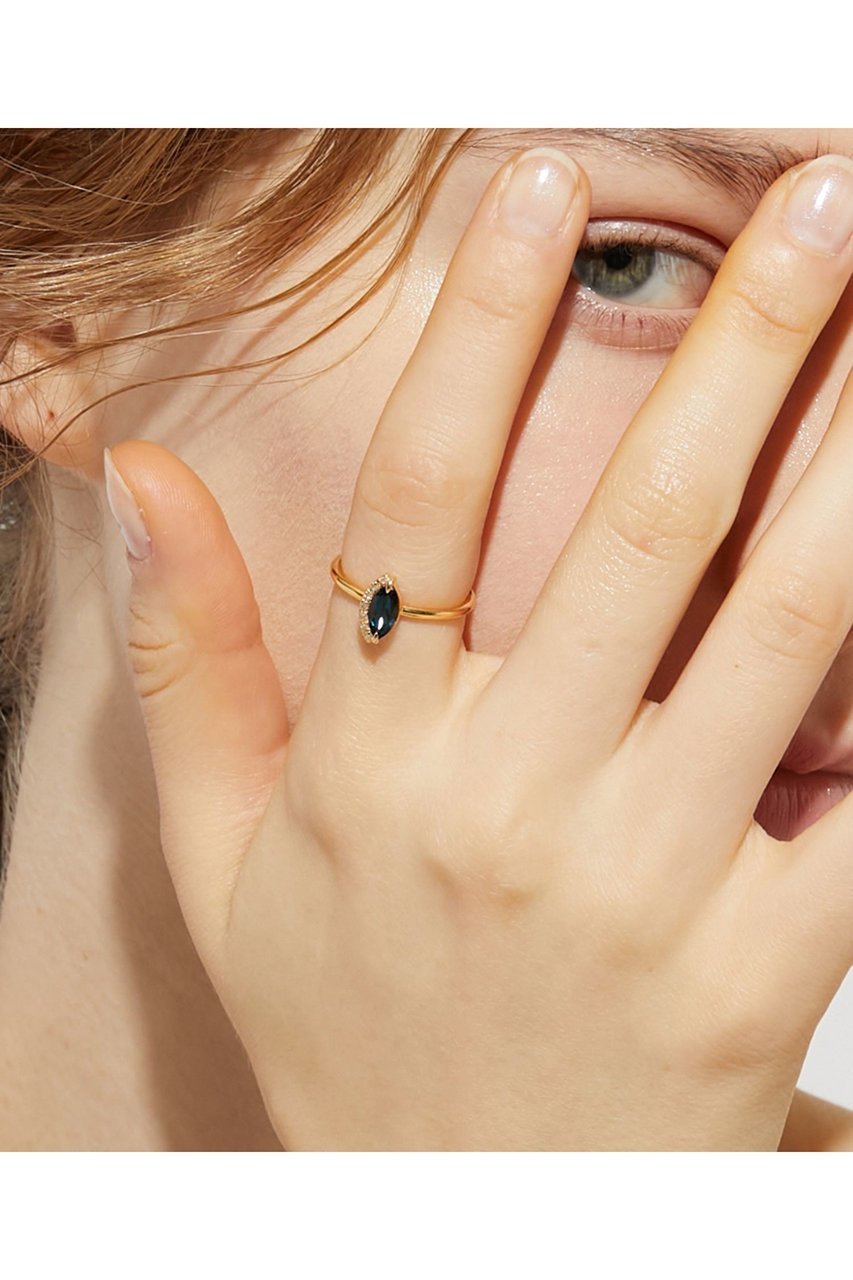 【アルティーダ ウード/ARTIDA OUD】のelafonisi マーキス ロンドンブルートパーズ パヴェダイヤモンド リング 人気、トレンドファッション・服の通販 founy(ファニー) 　ファッション　Fashion　レディースファッション　Fashion for Women　ジュエリー　Jewelry　ダイヤモンド　Diamond, Brilliant Cut　ロンドン　London Style, British Inspired　other-8|ID: prp329100004951121 ipo3291000000037154368