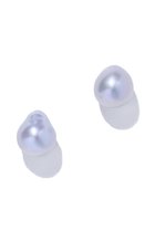 【ルボンボン/les bonbon】のorganic pearl stud ピアス グレー|ID: prp329100004951129 ipo3291000000037154417