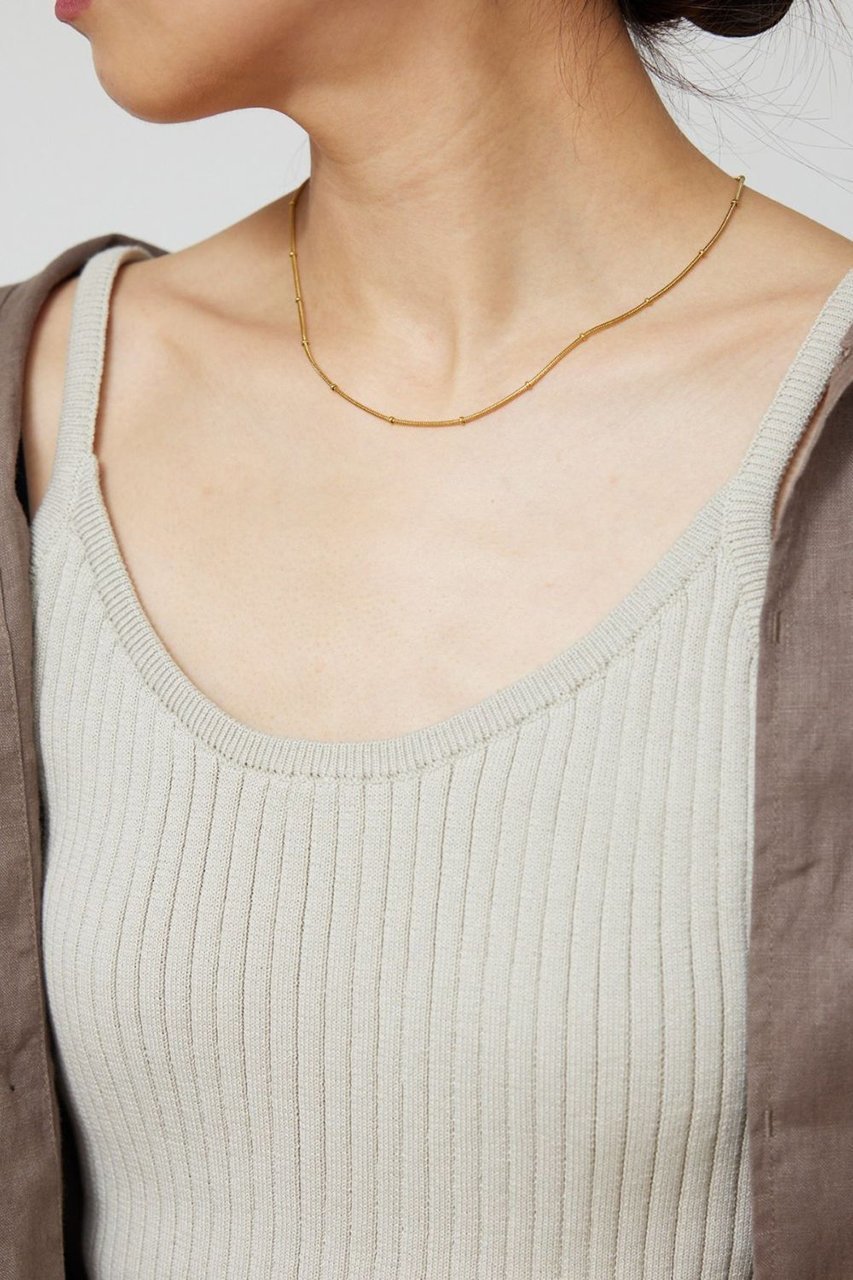 【ガリャルダガランテ/GALLARDAGALANTE】のステンレスドットチェーンネックレス 人気、トレンドファッション・服の通販 founy(ファニー) 　ファッション　Fashion　レディースファッション　Fashion for Women　ジュエリー　Jewelry　ネックレス　Necklaces & Pendants　オケージョン　Occasion Wear　シンプル　Simple, Minimal　チェーン　Chain, Chain Strap　ドット　Polka Dot, Dot Pattern　ネックレス　Necklace, Pendant Necklace　other-2|ID: prp329100004951188 ipo3291000000037154820