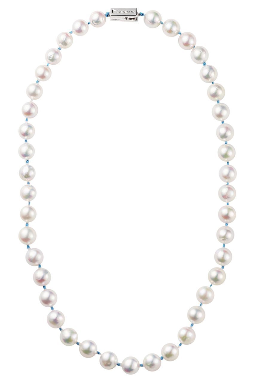 【カドー/CADEAUX】のシルク糸パールネックレス インテリア・キッズ・メンズ・レディースファッション・服の通販 founy(ファニー) 　ファッション　Fashion　レディースファッション　Fashion for Women　ジュエリー　Jewelry　ネックレス　Necklaces & Pendants　シルク　Silk, 100% Silk　ネックレス　Necklace, Pendant Necklace　バロック　Baroque, Baroque Design　パール　Pearl, Pearl Accent　モダン　Modern, Contemporary　ブルー|ID: prp329100004951295 ipo3291000000037155487