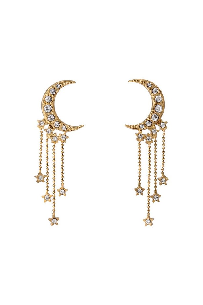 【アデル ビジュー/ADER bijoux】のMOON star fringe ピアス インテリア・キッズ・メンズ・レディースファッション・服の通販 founy(ファニー) https://founy.com/ ファッション Fashion レディースファッション Fashion for Women ジュエリー Jewelry ファッションリング Fashion Rings イヤリング・フープ・ドロップタイプ Hoop, Drop & Clip Earrings イヤリング Earrings エレガント 上品 Elegant オケージョン Occasion Wear シンプル Simple, Minimal フリンジ Fringe, Tassel モチーフ Motif, Design Theme ランダム Random, Irregular |ID: prp329100004951298 ipo3291000000037155502