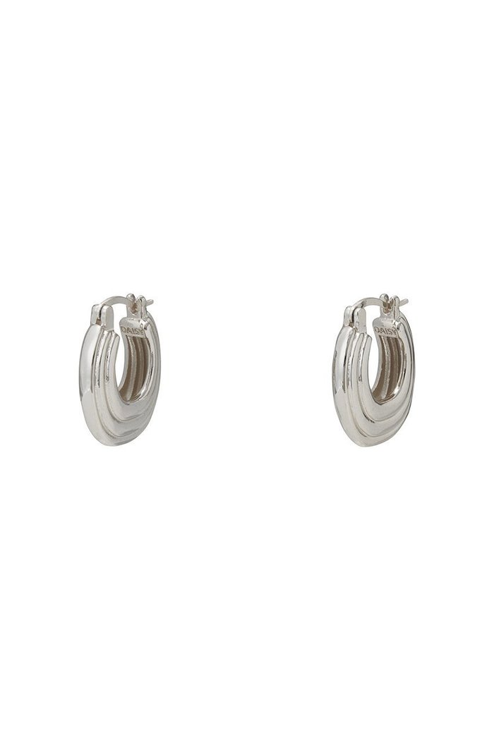 【デイジー ロンドン/DAISY LONDON】の【POLLY SAYER】 MINI RIDGE HOOP ピアス インテリア・キッズ・メンズ・レディースファッション・服の通販 founy(ファウニー) https://founy.com/ ファッション Fashion レディースファッション Fashion for Women ジュエリー Jewelry ファッションリング Fashion Rings イヤリング・フープ・ドロップタイプ Hoop, Drop & Clip Earrings おすすめ Recommended / Our Picks イヤリング Earrings コレクション Collection, Seasonal Line シルバー Silver, Metallic Silver シンプル Simple, Minimal スタイリッシュ Stylish, Fashionable モダン Modern, Contemporary エレガント 上品 Elegant 人気 Popular, Best Seller |ID: prp329100004951405 ipo3291000000037156191