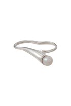 【ナチュラリジュエリ/NATURALI JEWELRY】のSILVER カロスダブルフィンガーリング パール|ID: prp329100004951423 ipo3291000000037335646
