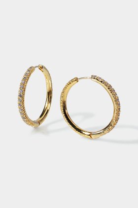 【アヤミ ジュエリー/AYAMI jewelry】のPave フープピアス 人気、トレンドファッション・服の通販 founy(ファニー) ファッション Fashion レディースファッション Fashion for Women ジュエリー Jewelry ファッションリング Fashion Rings イヤリング・フープ・ドロップタイプ Hoop, Drop & Clip Earrings イヤリング Earrings フープ Hoop, Hoop Earrings リュクス Luxury, Elegant, High-End, Chic 人気 Popular, Best Seller |ID:prp329100004951434