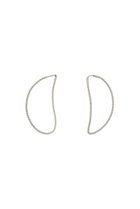 【バージュエリー/BAR Jewellery】のTWISTED CONTOUR ピアス シルバー|ID: prp329100004951564 ipo3291000000037157148