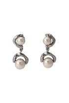 【アデル ビジュー/ADER bijoux】のVAGUE double イヤリング シルバー|ID: prp329100004951619 ipo3291000000037157484