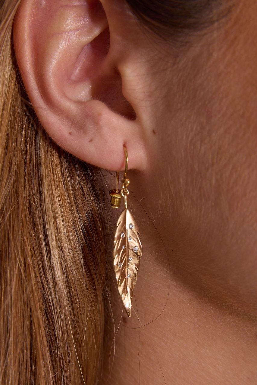 【バイ サン スワサント キャトル パリ/by 164 PARIS】のPLUME ピアス 人気、トレンドファッション・服の通販 founy(ファニー) 　ファッション　Fashion　レディースファッション　Fashion for Women　ジュエリー　Jewelry　ファッションリング　Fashion Rings　イヤリング・フープ・ドロップタイプ　Hoop, Drop & Clip Earrings　おすすめ　Recommended / Our Picks　イヤリング　Earrings　デニム　Denim, Jeans Material　エレガント 上品　Elegant　other-2|ID: prp329100004951656 ipo3291000000037157732