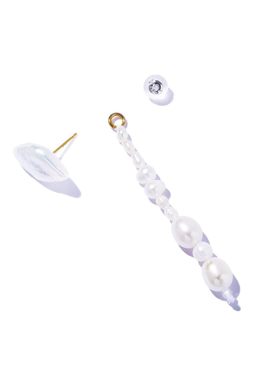 【ルボンボン/les bonbon】のsissi deco ピアス 人気、トレンドファッション・服の通販 founy(ファニー) 　ファッション　Fashion　レディースファッション　Fashion for Women　ジュエリー　Jewelry　ファッションリング　Fashion Rings　イヤリング・フープ・ドロップタイプ　Hoop, Drop & Clip Earrings　イヤリング　Earrings　ジャケット　Jacket, Outerwear　チェーン　Chain, Chain Strap　パール　Pearl, Pearl Accent　other-4|ID: prp329100004951661 ipo3291000000037157761