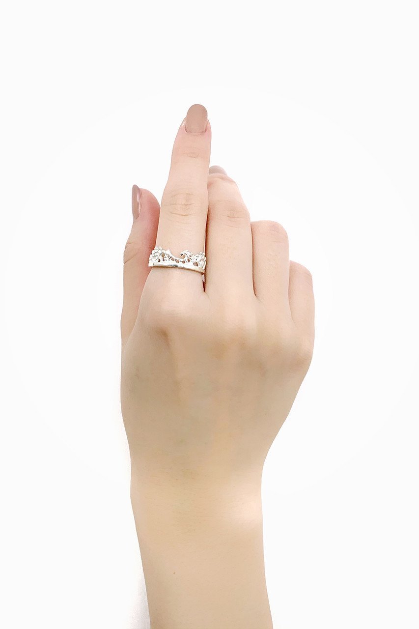 【カオル/KAORU】のFUSION シルバー フリーサイズリング S 人気、トレンドファッション・服の通販 founy(ファニー) 　ファッション　Fashion　レディースファッション　Fashion for Women　ジュエリー　Jewelry　ファッションリング　Fashion Rings　シルバー　Silver, Metallic Silver　シンプル　Simple, Minimal　モチーフ　Motif, Design Theme　レース　Lace, Lace Fabric　夏　Summer　春　Spring　S/S・春夏　SS, Spring/Summer, Warm Season　other-2|ID: prp329100004951665 ipo3291000000037157785