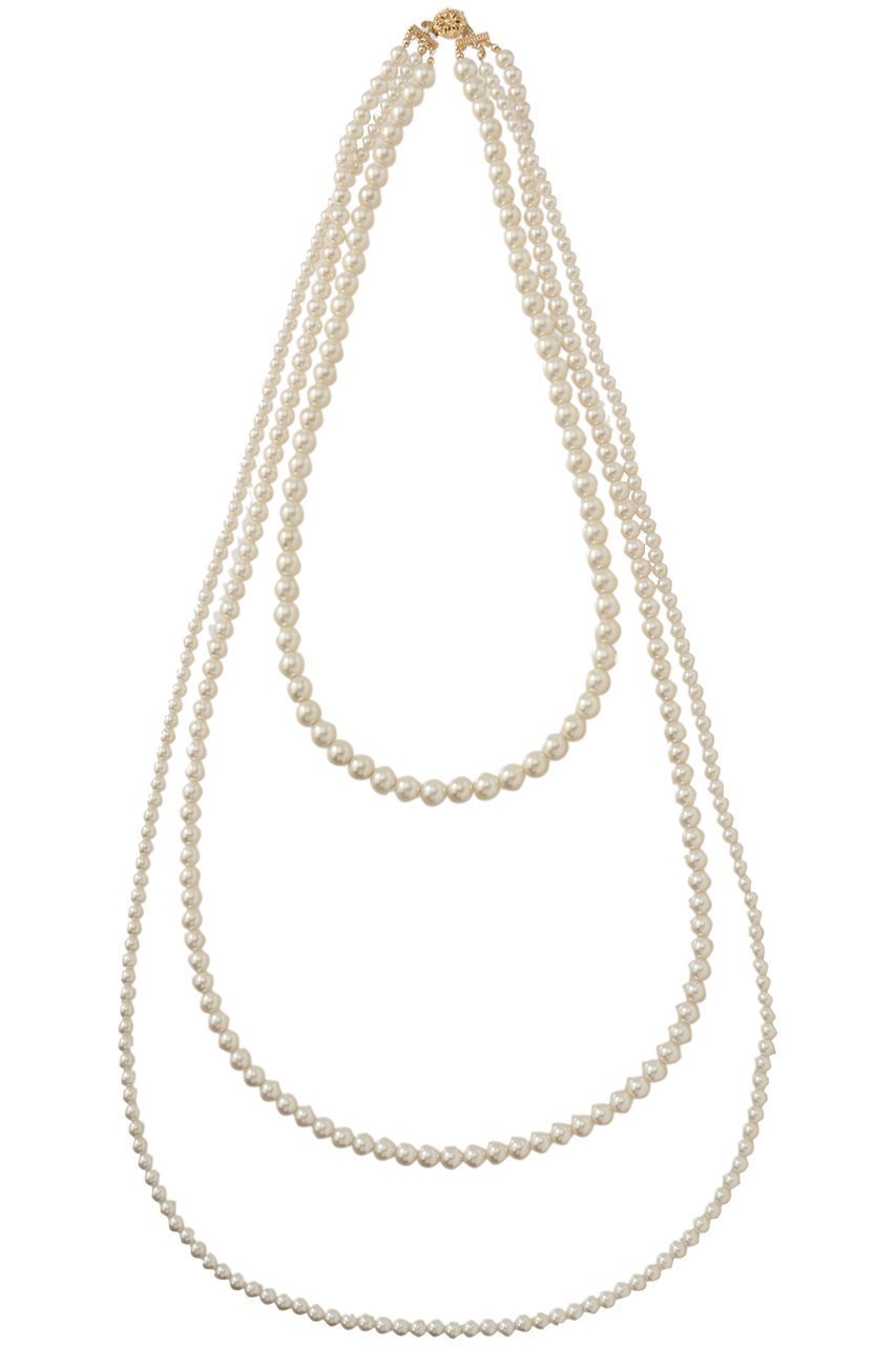 【アルアバイル/allureville】の3連パールNC 人気、トレンドファッション・服の通販 founy(ファニー) 　ファッション　Fashion　レディースファッション　Fashion for Women　ジュエリー　Jewelry　ネックレス　Necklaces & Pendants　エレガント 上品　Elegant　シンプル　Simple, Minimal　ドレス　Dress, One-Piece　ネックレス　Necklace, Pendant Necklace　パール　Pearl, Pearl Accent　 other-1|ID: prp329100004951667 ipo3291000000037157795