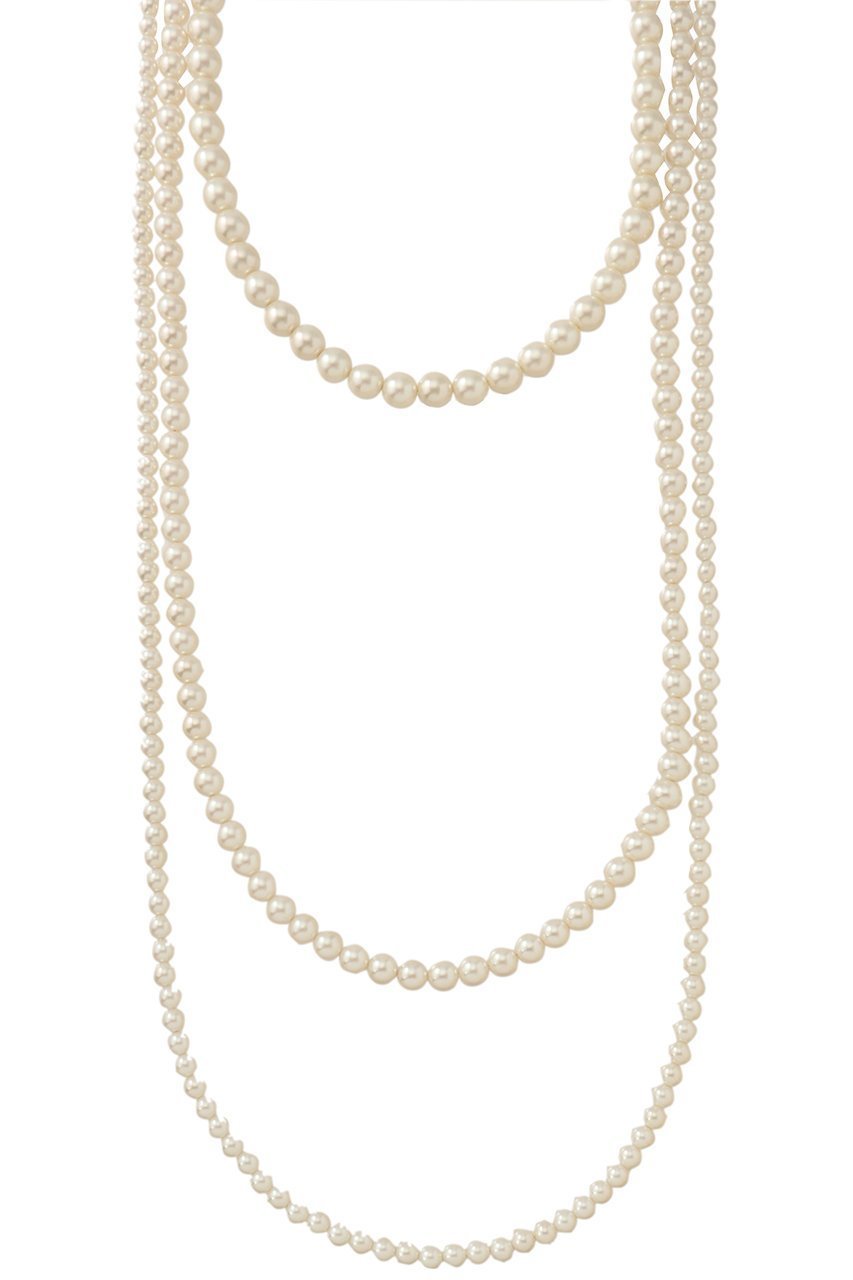 【アルアバイル/allureville】の3連パールNC 人気、トレンドファッション・服の通販 founy(ファニー) 　ファッション　Fashion　レディースファッション　Fashion for Women　ジュエリー　Jewelry　ネックレス　Necklaces & Pendants　エレガント 上品　Elegant　シンプル　Simple, Minimal　ドレス　Dress, One-Piece　ネックレス　Necklace, Pendant Necklace　パール　Pearl, Pearl Accent　other-3|ID: prp329100004951667 ipo3291000000037157798