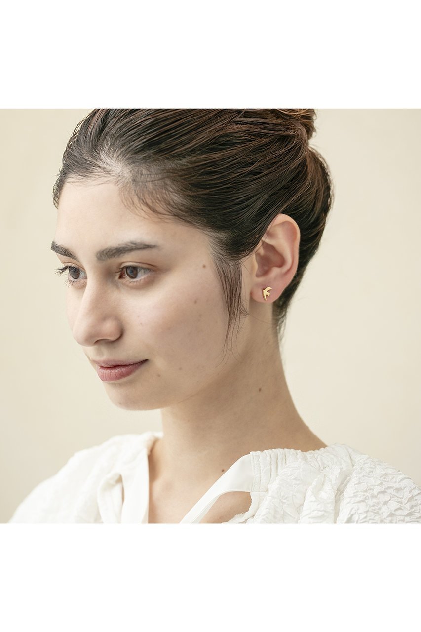 【セシル エ ジャンヌ/CECILE ET JEANNE】のプレシャス エタンセル ラ・コロンブ(鳩)ピアス(ヴェルメイユ) 人気、トレンドファッション・服の通販 founy(ファニー) 　ファッション　Fashion　レディースファッション　Fashion for Women　ジュエリー　Jewelry　ファッションリング　Fashion Rings　イヤリング・フープ・ドロップタイプ　Hoop, Drop & Clip Earrings　なめらか　Smooth, Silky Texture　イヤリング　Earrings　フィット　Fit, Slim Fit　エレガント 上品　Elegant　other-7|ID: prp329100004951672 ipo3291000000037157833